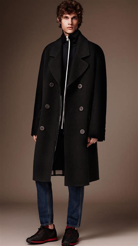 burberry overcoat sale|burberry men's wool overcoat.